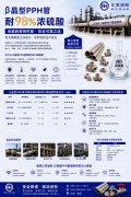 β晶型PPH管耐98%浓硫酸说明