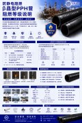 防静电阻燃β晶型PPH管阻燃等级说明
