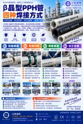 β晶型PPH管四种焊接方式 热熔承插/热熔对焊/焊条承插/法兰连接